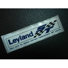 Autocolante Leyland ST para tampa de válvulas